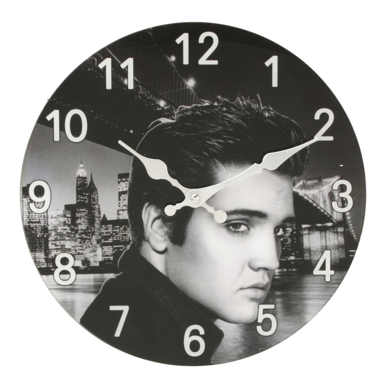 Linares Glass Wall Clock