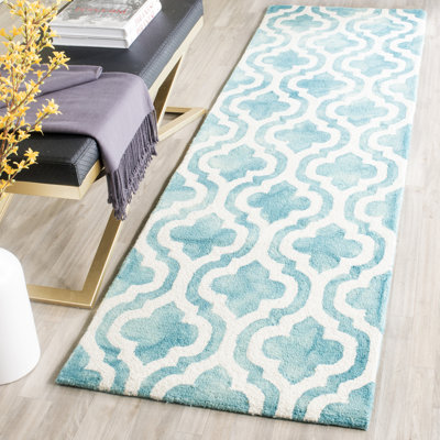 Adelei Hand Tufted Wool Geometric Rug