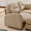 Canapé modulaire modulaire au design flexible et tissu chenille de qualité supérieure pour plus de confort et de durabilité-116780848