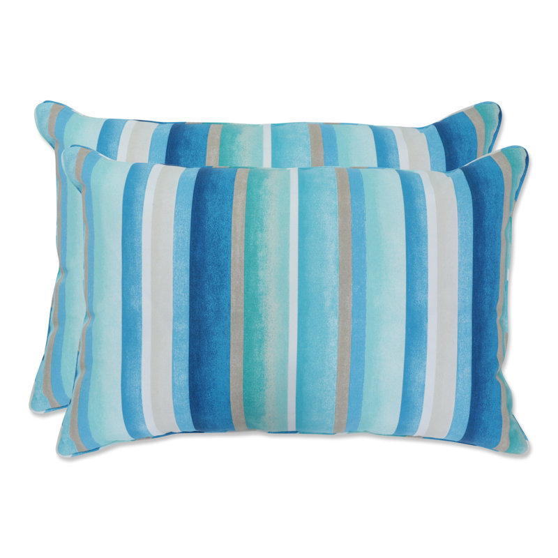  Coussin lombaire rayé