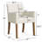 Beste Upholstered Solid Wood Dining Armchair-103976715