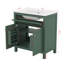 Ensemble de meuble-lavabo 60 po avec double meuble-lavabo et double lavabo en céramique-344133822