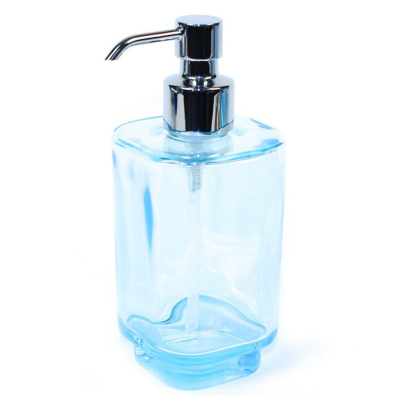 Distributeur de savon Nhek, Bleu ciel transparent