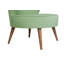 Fauteuil à oreilles Elegant, vert pétrole, 31,5 po x 29,1 po x 29,1 po | Structure en bois massif, tissu 100% polyester, coussins rembourrés en mousse 32 nom. Conception facile à nettoyer et élégante pour la maison ou l'hôtel | Confort et soutien de qualité supérieure-1793148377