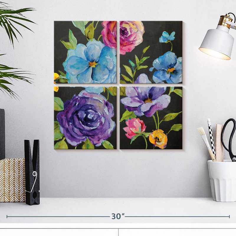 Mélange de fleurs Harnek Chalk, H 18 po x l 18 po