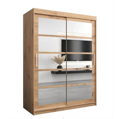 Milanni 2 Door Manufactured Wood Wardrobe