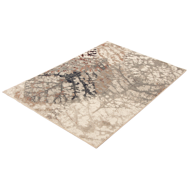 Tapis beige / brun Jaronimas, Rectangle 7 pi 10 po x 10 pi