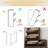 47-inch Three-Door Shoe Cabinet with Built-in Bench and Three Flip-Top Drawers Anti-tip and waterproof design Ideal for compact living spaces-96973695