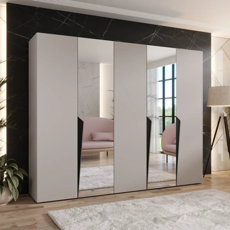 Manufactured Wood Wardrobe, Cashmere