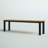 Moira 63 " W Metal Outdoor Picnic Bench
