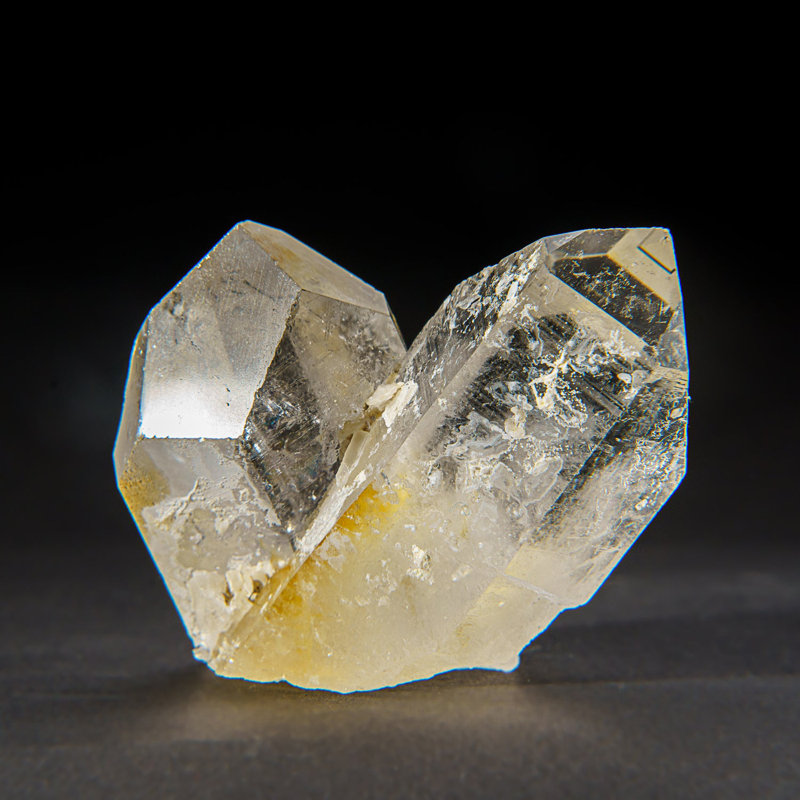 Genuine Clear Quartz Crystal Cluster Point from Brazil (0.63 Lbs)