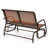 Alista 48.5 " W Metal Outdoor Glider Bench
