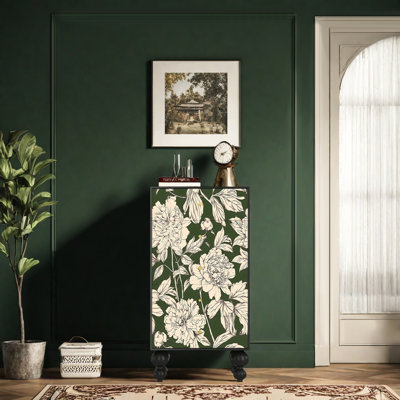 French retro home drawer cabinet decor cabinet