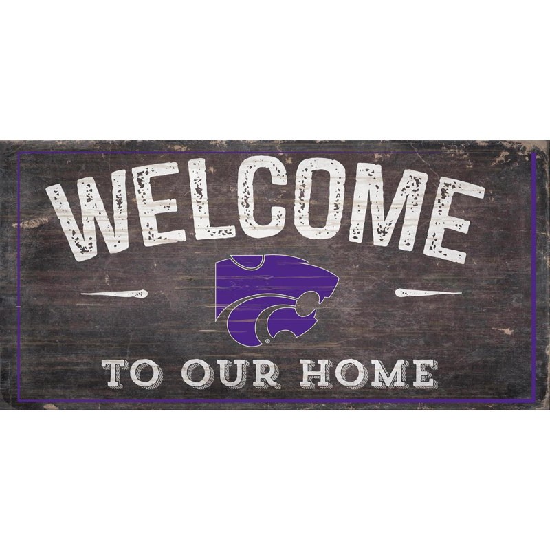 Décoration murale ncaa welcome, Wildcats de Kansas State