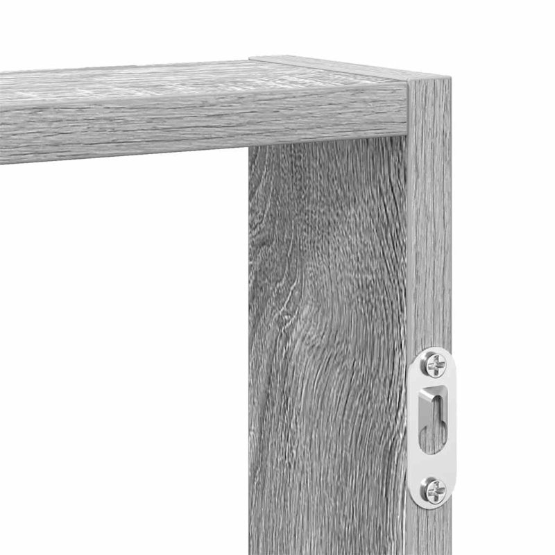 30-9 Wall Mounted Shelf, Grey/Sonoma
