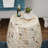 Capiz Shell Inlay Side Table With Versatile Uses - Josie Fish Drum Design