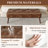 Lillyanna Faux Leather Upholstered Bench, 45" Wide-1223627124
