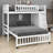 Bunk Bed with Six Storage Drawers, Shelves and Bottom Bed on Wheels for Easy Movement-2019742986