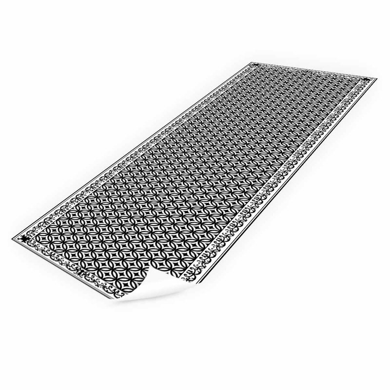 Lynton Geometric Indoor Doormat, 65 x 255 cm