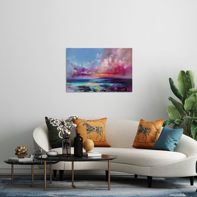 Arran, impression lumineuse sur verre acrylique