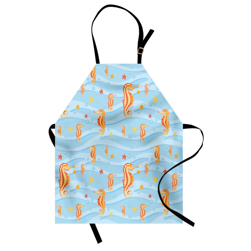 No Pattern Bib Apron