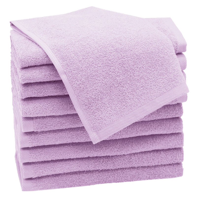 Midweight Fingertip Towel, Lilac