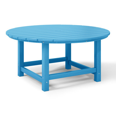 Table basse ronde en polyester Adirondack de 38 po Laguna