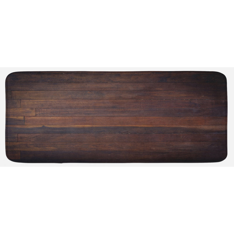 Rustic Synthetic Kitchen Mat