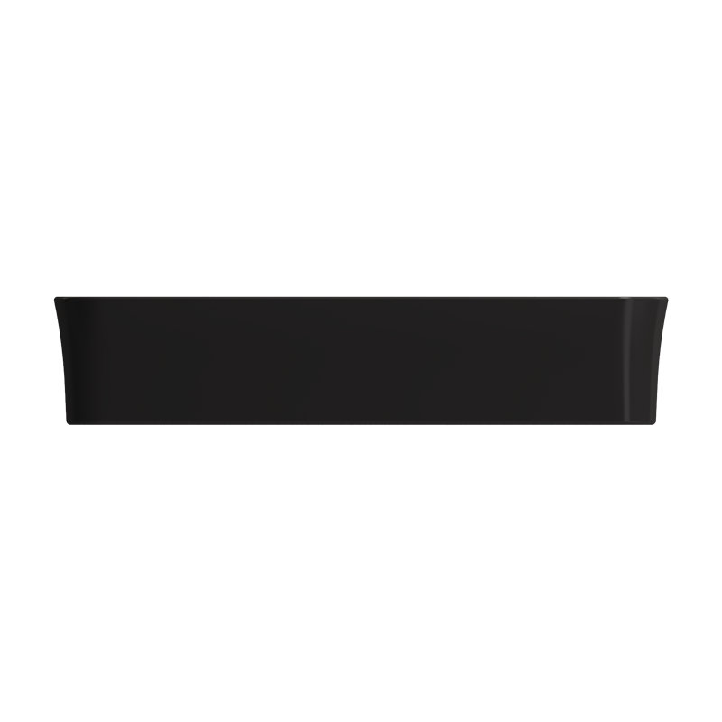Sottile 22.5'' L Bathroom Sink, Matte Black