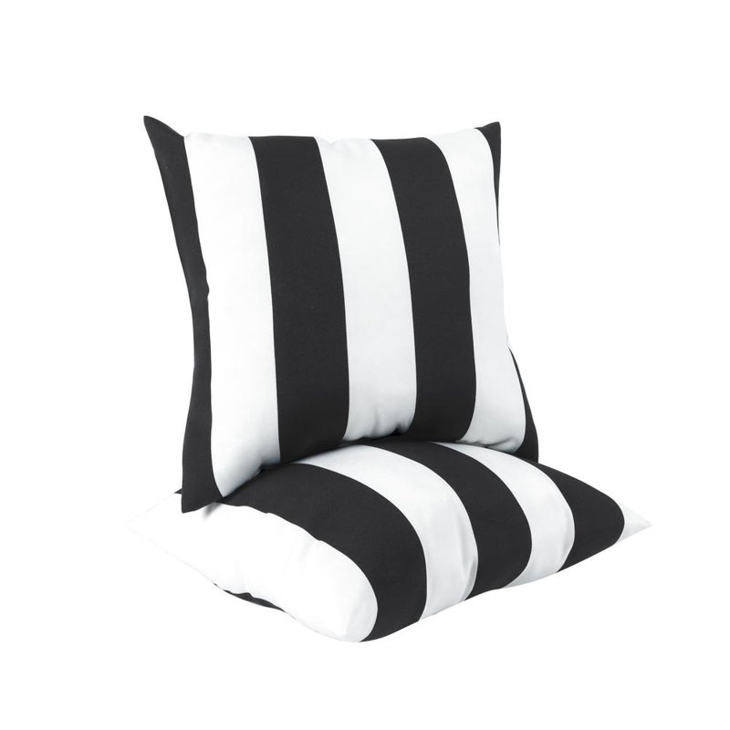 Indoor/Outdoor Reversible Throw Pillow