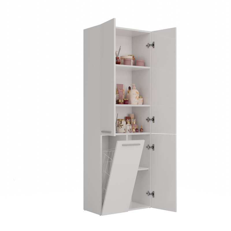 Accent Cabinet, White Matt