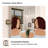 Yexee 20 in. W x 30 in. H Rectangular Framed Adjustable Tilt Wall-mounted Bathroom Vanity Mirror in Chrome-2039501204-2039501205
