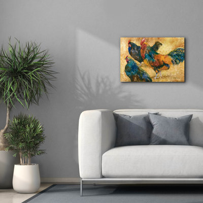 Art mural sur toile Winston Porter «Threes A Crowd» par Annelein Beukenkamp