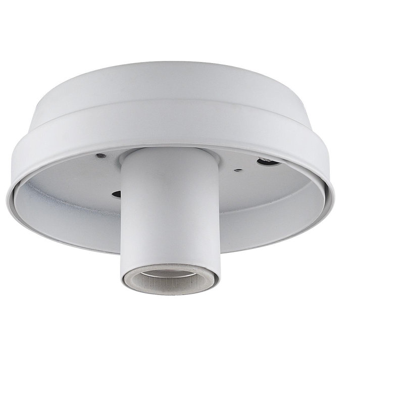 myFanimation - Monteur de globe CFL - Blanc mat, Blanc mat