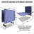 Mid-Size Table Tennis Table Foldable & Portable Ping Pong Table Set for Indoor Games with Net