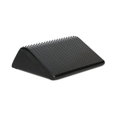 HON Footrest, Anti-Slip Plastic Cover, Rubber, Black