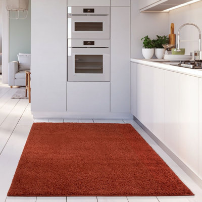 Myshaggy Collection Rugs Solid Design in Terra