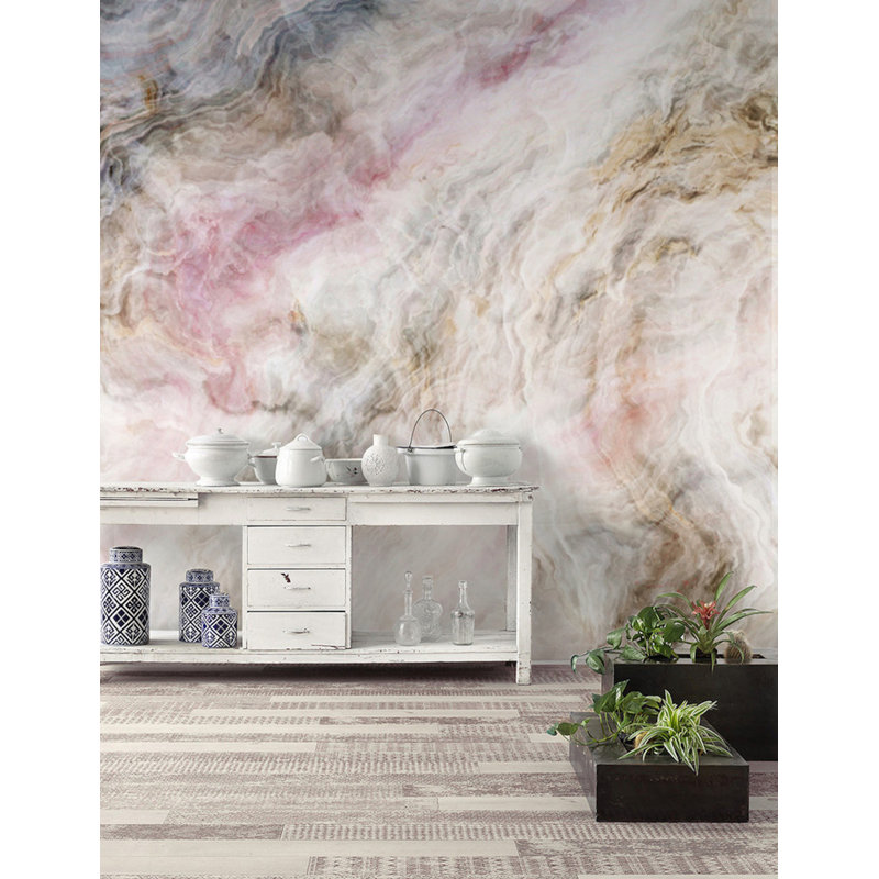Papier peint contemporain Derick, L 108 po x L 72 po
