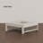 43.3" × 43.3" Wood Outdoor Coffee Table
