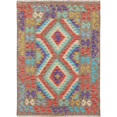 One-of-a-Kind 3' X 4' Wool Area Rug in
