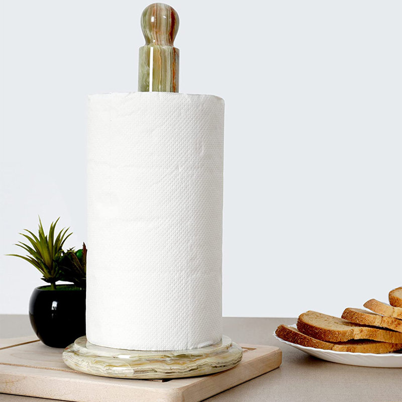 Towel Holder Marble Paper Towel Holder