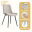 Ensemble de table de salle à manger extensible avec base de rangement et 4 chaises en cuir PU - Mobilier de cuisine moderne et évolutif pour petits espaces-1386941728-1386941730-1386941757