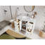 Meuble-lavabo simple 42 po avec plateau Chicago-96122000