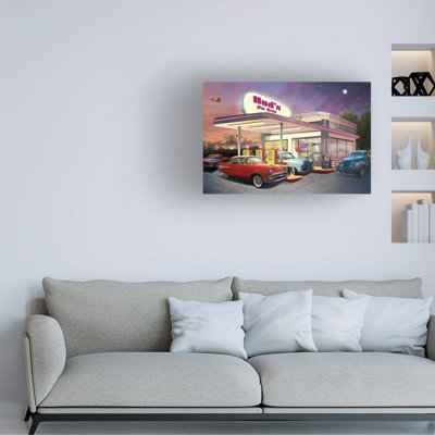 GL Studio Buds Pit Stop Canvas Art