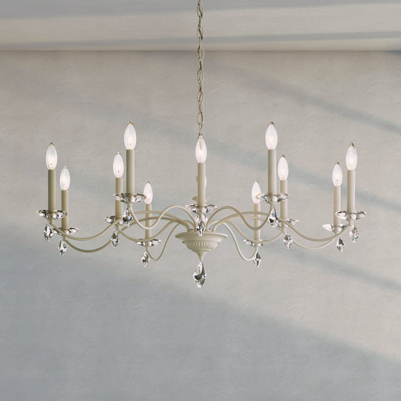 Emilea 12 - Light Chandelier, Etruscan Gold