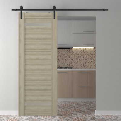 Solid + Manufactured Wood Paneled without Installation Hardware Kit