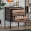 Esteban 2 Drawer Bedside Table