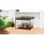 Auvent rétractable 10 'x 10', pergola murale, gris foncé