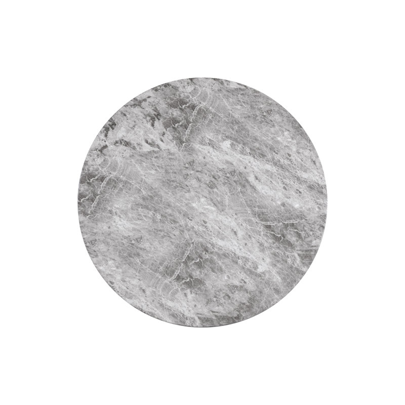 Annika Concrete Top End Table - Grey