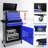 5-Drawer Rolling Tool Storage Cabinet Black-1565519801